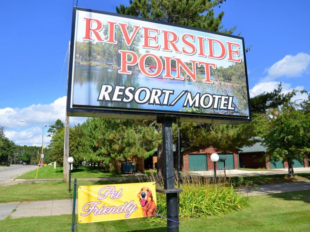 Riverside Point Resort Motel Park Rapids Exteriör bild